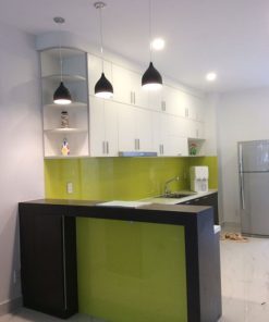 Tủ bếp laminate An Cường thi công Vạn Phúc city - KIT-01M