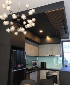 Tủ bếp melamin An Cường thi công Thủ Đức - KIT-02M