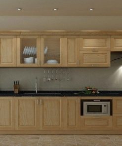 tủ bếp sồi nga