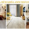 SÀN NHỰA VÂN GỖ 4MM - SÀN NHỰA GIẢ GỖ  MỘNG CLICK