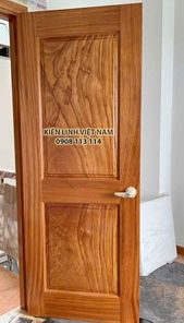 Cửa phòng ngủ gõ phi 2 pano nguyên tấm