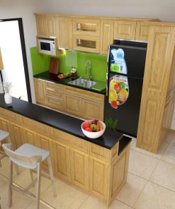 bep soi tu nhien co quay bar