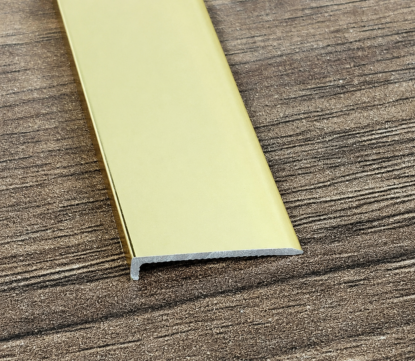nẹp nhôm chữ L cho sàn nhựa hèm khóa 4mm