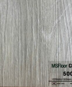 Sàn nhựa hèm khoá MS Floor đế cao su 5mm - #5002