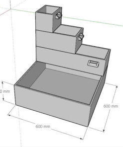 ho ca thac nuoc 3 tang chay dep dat ban cong