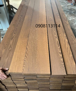 Sàn Gỗ Ngoài Trời Tần Bì Biến Tính - Ash Thermo - 23x88x3200mm